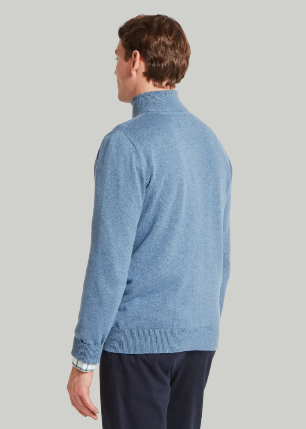 Calton Cotton Cashmere 1/4 Zip Jumper