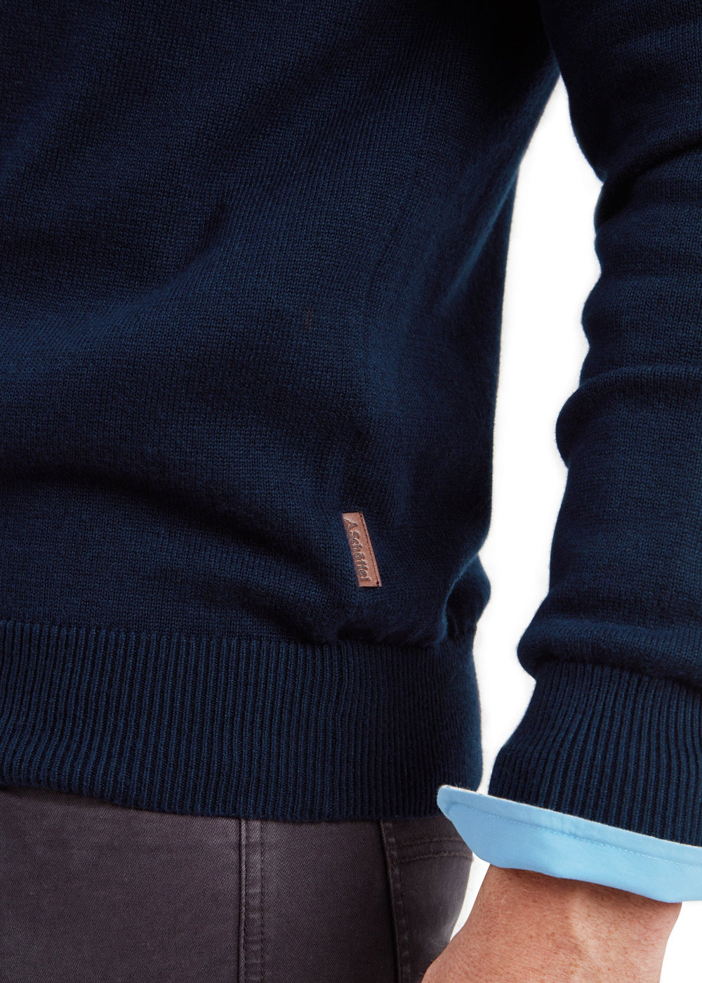 Calton Cotton Cashmere 1/4 Zip Jumper