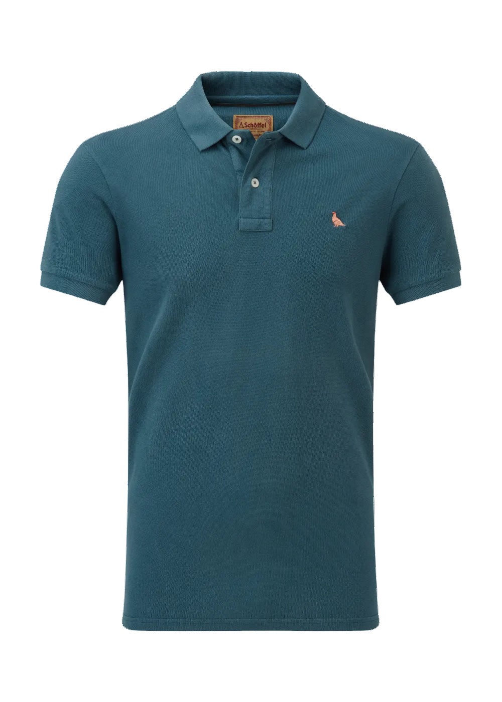 St Ives Jersey Garment Dyed Polo Shirt
