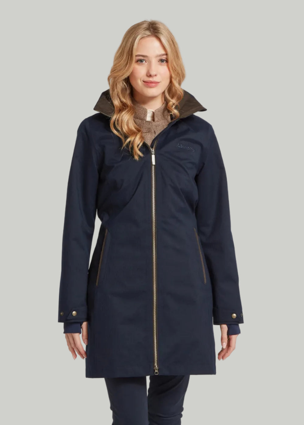 Allexton Waterproof Coat AW26 - Dark Navy
