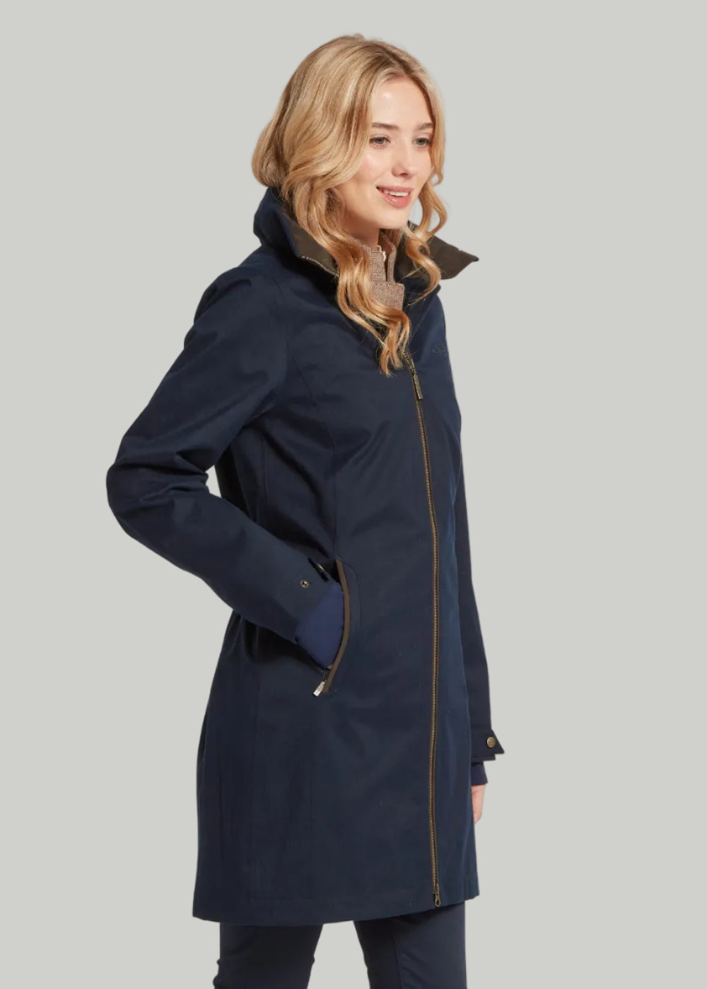 Allexton Waterproof Coat AW26 - Dark Navy
