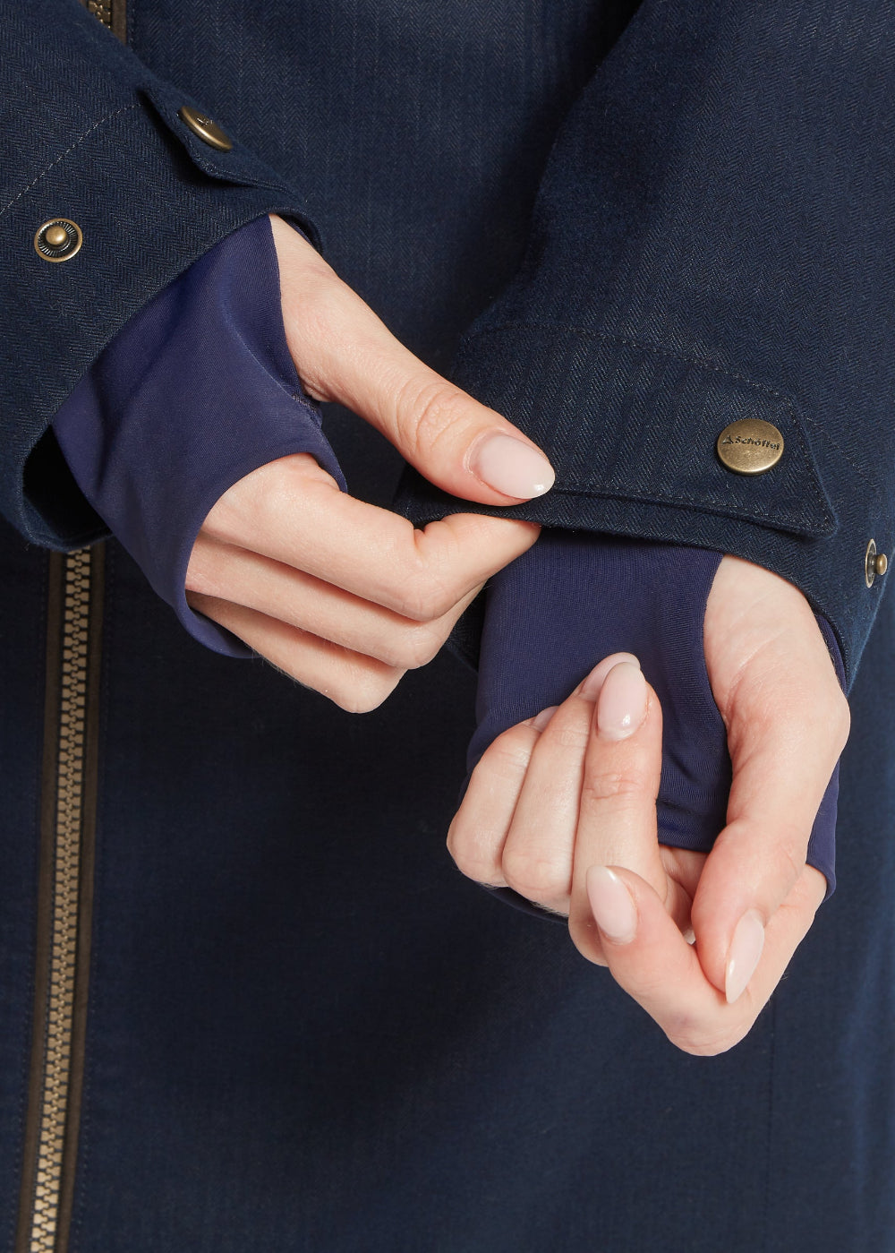 Allexton Waterproof Coat AW26 - Dark Navy