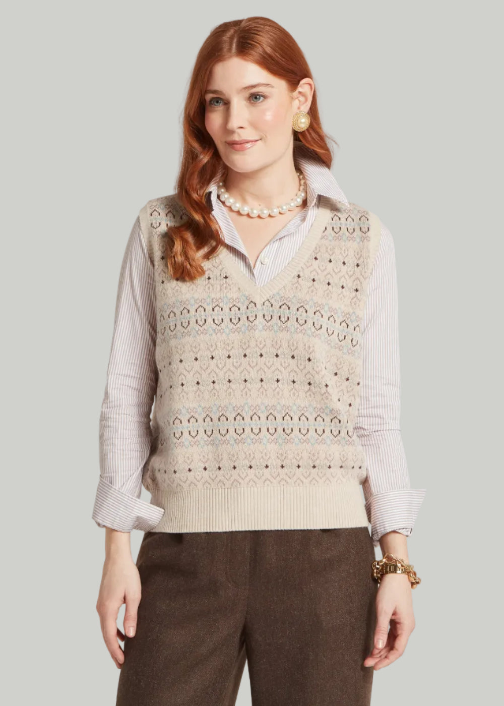 Tresness Fairisle Vest