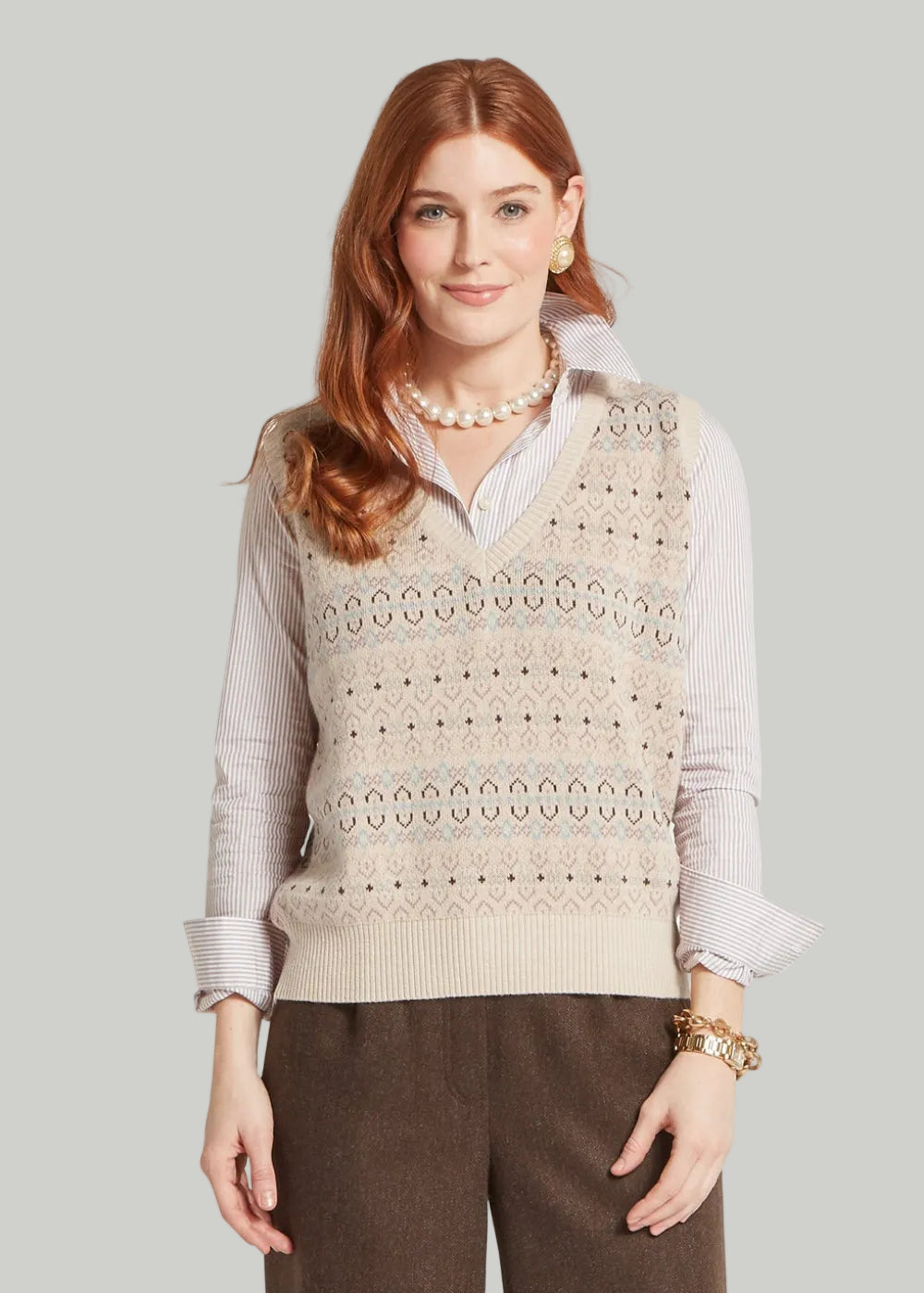 Tresness Fairisle Vest