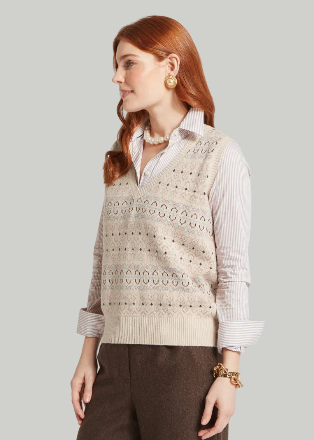 Tresness Fairisle Vest