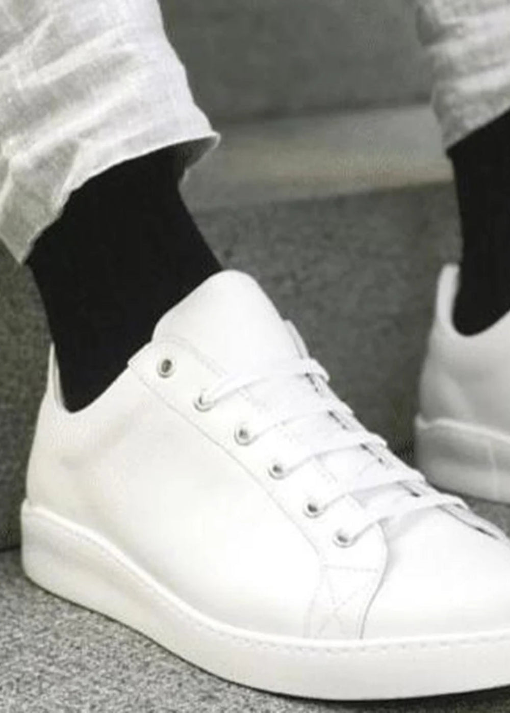 Jet Black Bamboo Socks
