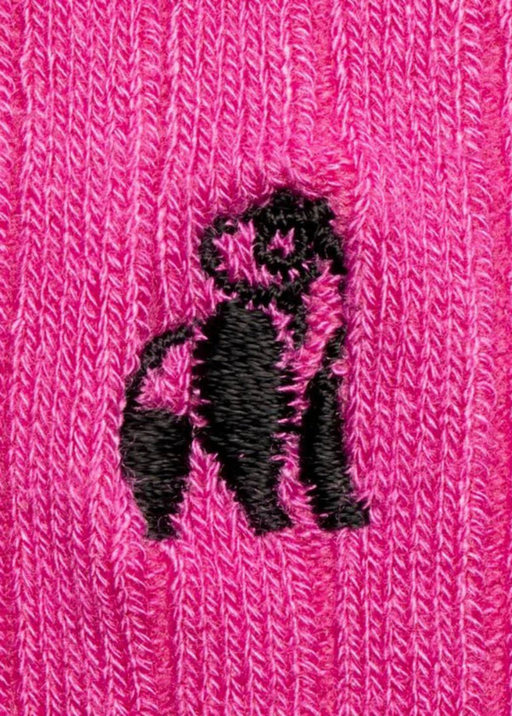 Rich Pink Bamboo Socks